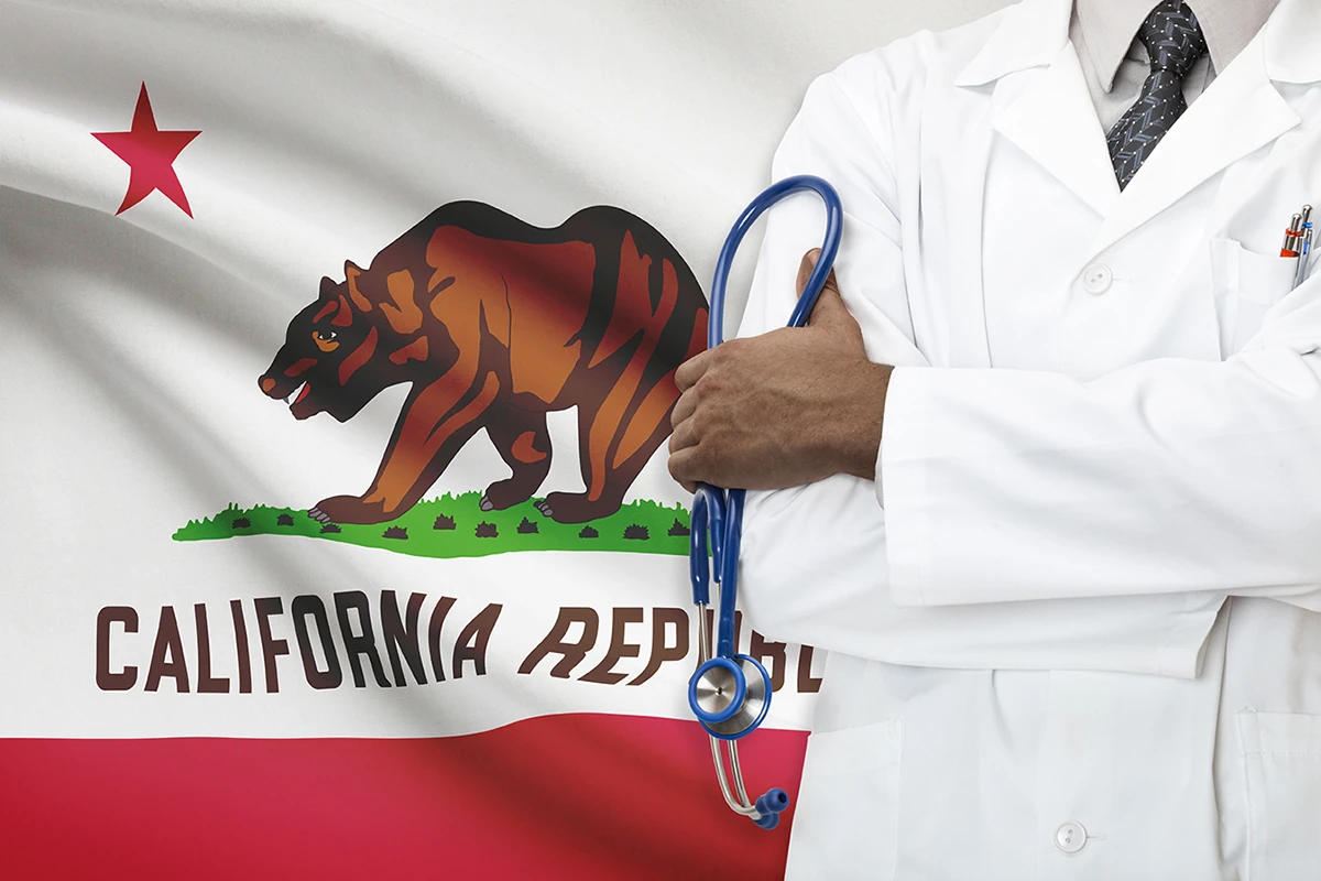 Concept of national healthcare system - California